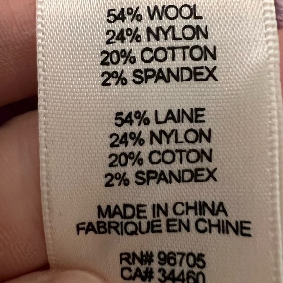 Rebecca Taylor Purple Basketweave Turtleneck Sweater - Picture 7 of 8